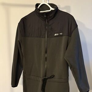 Smash + Tess Black and Dark Gray Performance Jacket